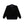 OE LOGO HALF ZIP VELOUR SHIRT BLACK