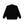 OE LOGO HALF ZIP VELOUR SHIRT BLACK