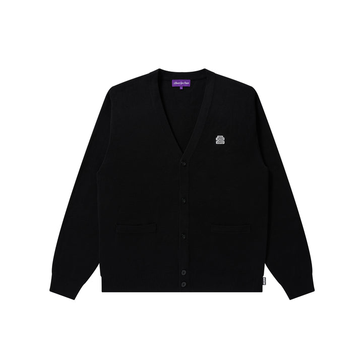 SMALL OG LABEL CARDIGAN BLACK