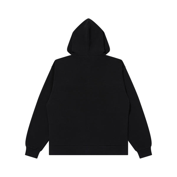 SMALL OG THERMAL ZIP HOODIE BLACK