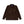 LEOPARD PATTERNED QUILTED SHIRT JACKET BROWN