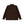 LEOPARD PATTERNED QUILTED SHIRT JACKET BROWN