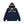 FAUX FUR HOODED HWC ZIP HOODIE NAVY