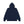 FAUX FUR HOODED HWC ZIP HOODIE NAVY
