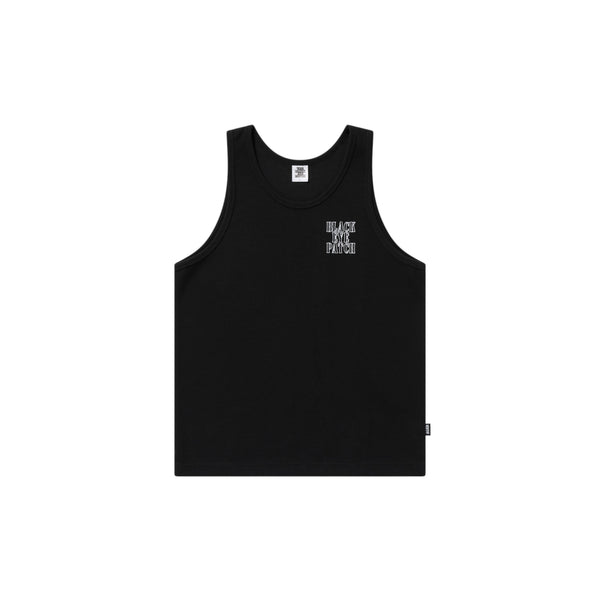 STENCIL LOGO TANK TOP BLACK