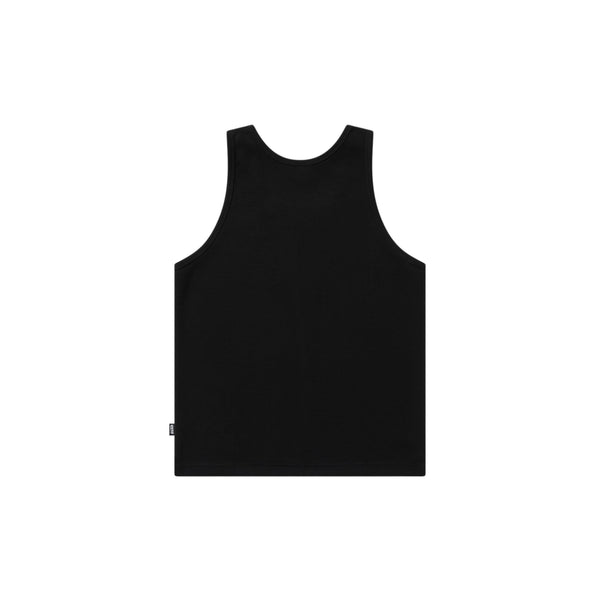 STENCIL LOGO TANK TOP BLACK