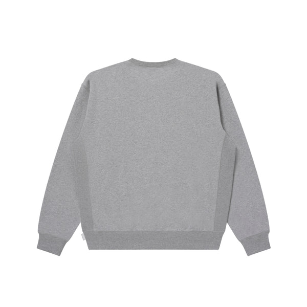 OG LABEL MUSEUM LOGO CREW SWEAT HEATHER GRAY