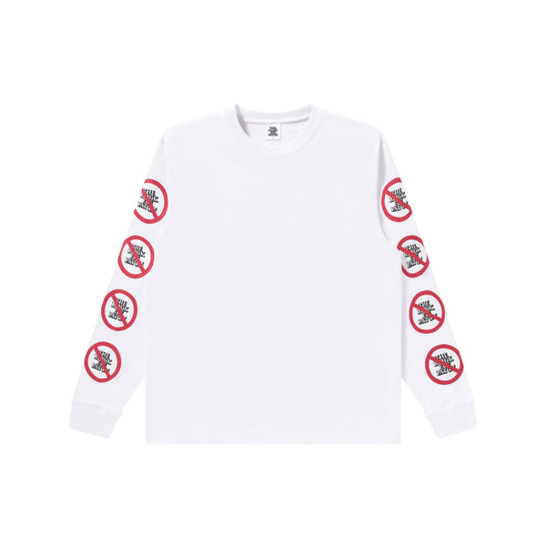HIGHLY ADDICTIVE OG HEAVYWEIGHT L/S TEE WHITE