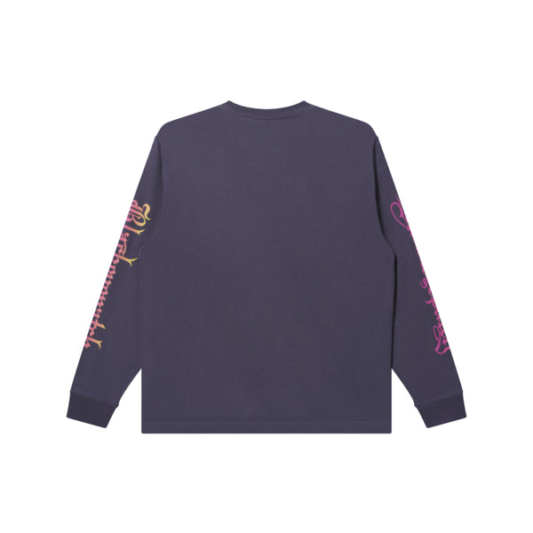 WAVECORE LOGO HEAVYWEIGHT L/S TEE NAVY