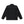 DOLLAR SIGN PATTERNED DENIM JACKET BLACK
