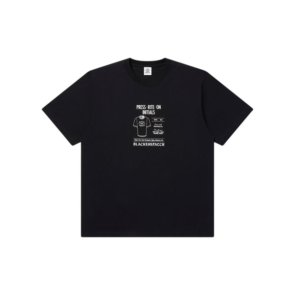 HEATED WORDS TEE BLACK