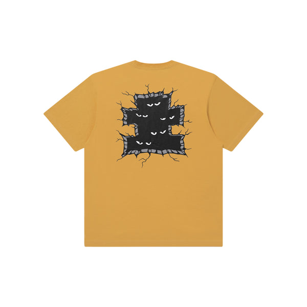 EYES IN THE WALL TEE YELLOW