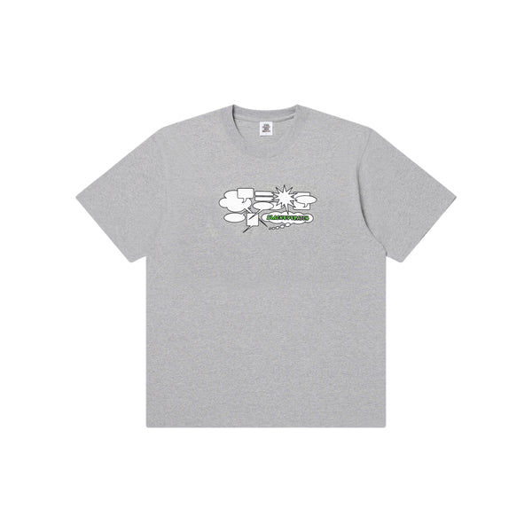 SPEECH BUBBLES TEE HEATHER GRAY