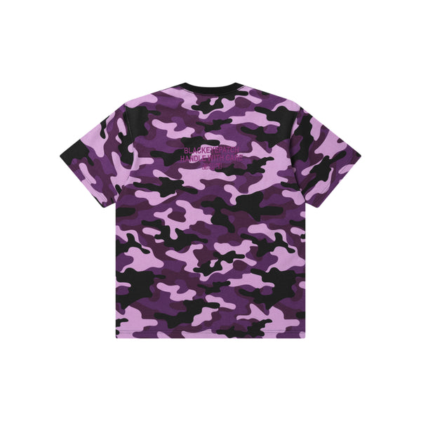 HWC LABEL HEAVYWEIGHT TEE PURPLE CAMO
