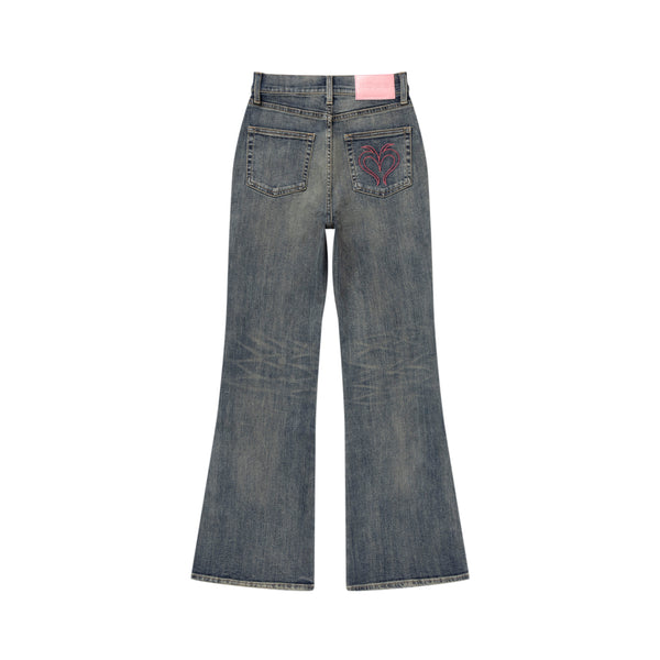 BEP HEART DENIM FLARE