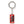 HANDLE WITH CARE PLATE KEYCHAIN