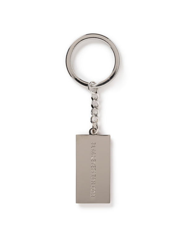 HANDLE WITH CARE PLATE KEYCHAIN