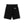 JEANS LOGO REFLECTOR PATCH SHORTS BLACK