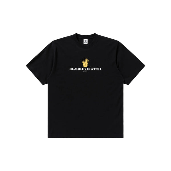 ROYAL CROWN LOGO TEE BLACK