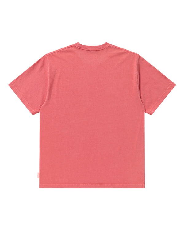 PIGMENT DYED SMALL OG LABEL TEE PINK