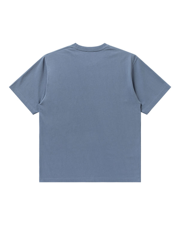 HUSTLER’S STATEMENT TEE DARK BLUE