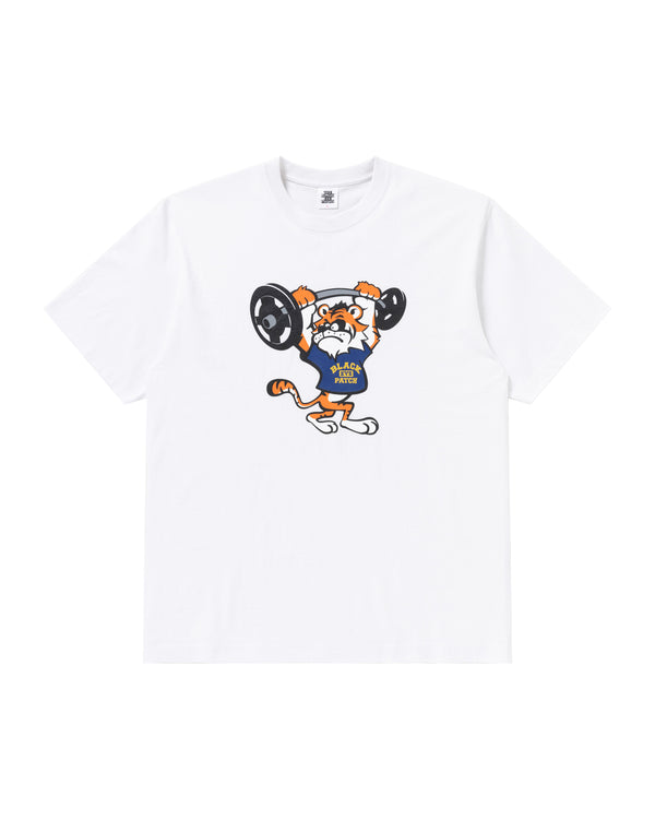WEIGHTLIFT TEE WHITE