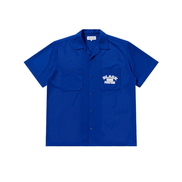 AREA CODE S/S MESH SHIRT BLUE