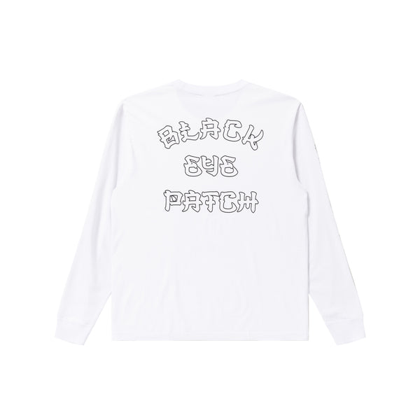 KANJI LOGO L/S TEE WHITE