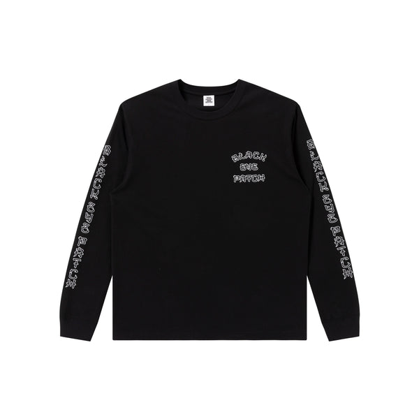 KANJI LOGO L/S TEE BLACK