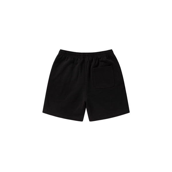 KANJI TAPED SWEAT SHORTS BLACK