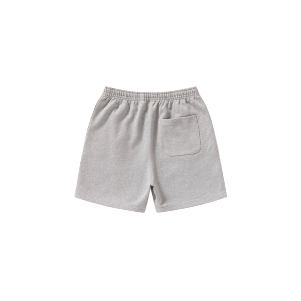 KANJI TAPED SWEAT SHORTS HEATHER GRAY