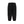 KANJI TAPED NYLON TRACK PANTS BLACK