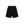 TACTICAL LOGO CARGO SWEAT SHORTS BLACK