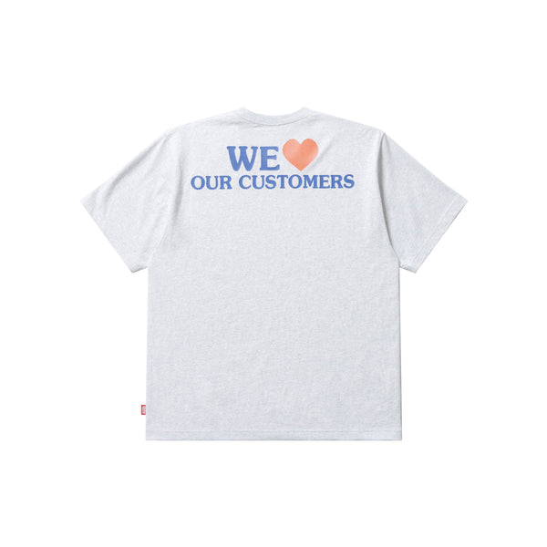 LAUNDROMAT POCKET TEE ASH
