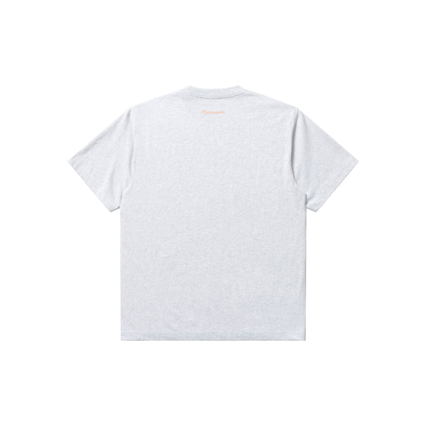 TEAM SCRIPT TEE ASH