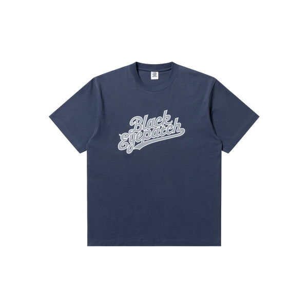 TEAM SCRIPT TEE NAVY