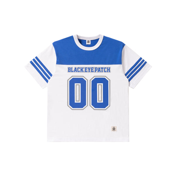 DOUBLE O FOOTBALL TEE WHITE
