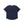 CROWN LOGO RIBBED TEE NAVY