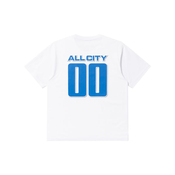 ALL CITY SPORT LOGO TEE WHITE