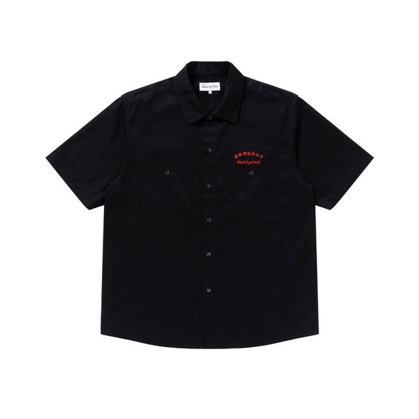CHINATOWN STORE S/S WORK SHIRT BLACK