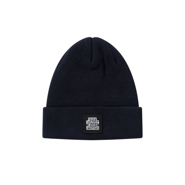 OG LABEL PATCHED BEANIE NAVY