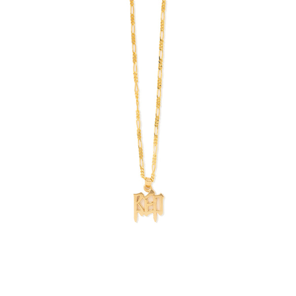 KANJI PARTS PENDANT NECKLACE GOLD