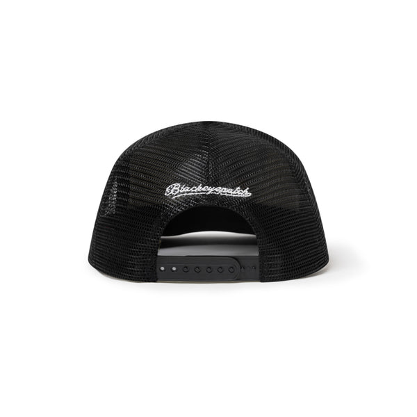 FLYING OG BOY AIRBRUSHED MESH CAP WHITE/BLACK
