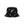 DOLLAR SIGN PATTERNED BUCKET HAT BLACK