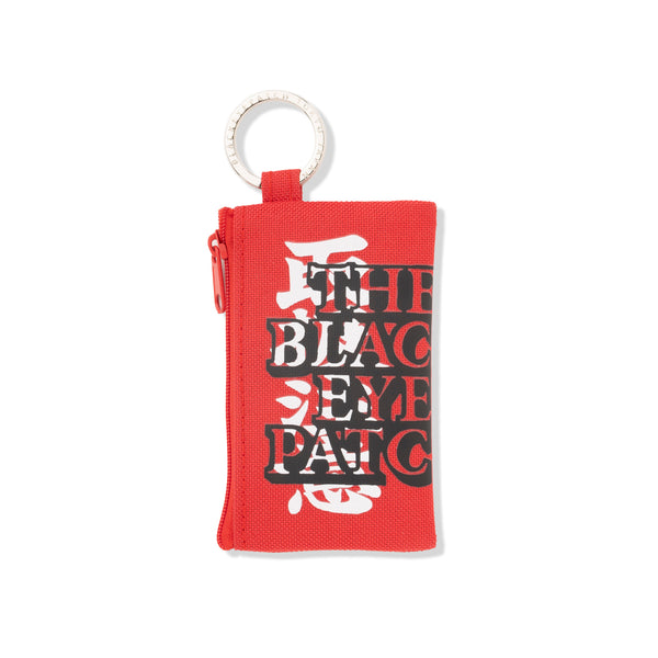 HWC LABEL COIN POUCH RED