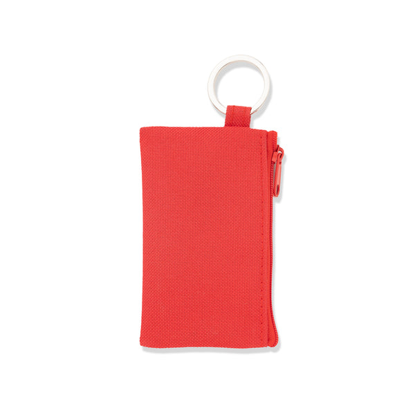 HWC LABEL COIN POUCH RED