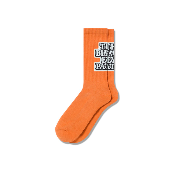 OG LABEL SOCKS ORANGE