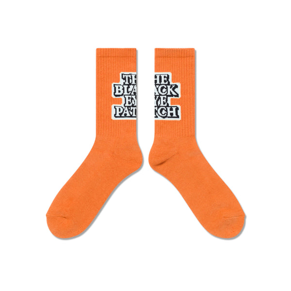 OG LABEL SOCKS ORANGE