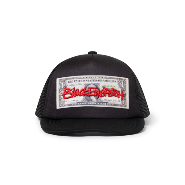 FASTHAND SCRIPT DOLLAR BILL MESH CAP BLACK