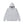 METAL LOGO FABRIC-STITCHED ZIP HOODIE HEATHER GRAY